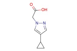eMolecules​&nbsp;AstaTech / 2-(4-CYCLOPROPYL-1H-PYRAZOL-1-YL)ACETIC ACID / 0.1g / 716957645 / 89089 / 95.000 / 1402411-46-4 / MFCD24503621 / 166.180 / C8H10N2O2