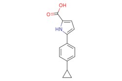 eMolecules​&nbsp;2138546-95-7 | 5-(4-CYCLOPROPYLPHENYL)-1H-PYRROLE-2-CARBOXYLIC ACID | AstaTech227.263 | C14H13NO2 | 95.000 | OC(=O)c1ccc([nH]1)-c1ccc(cc1)C1CC1 | 0.1g | 716531523