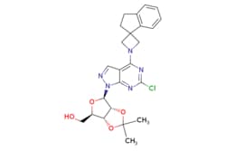 eMolecules​ JW PharmLab LLC / 6-Chloro-1-[23-O-(1-methylethylidene)--D-ribofuranosyl]-4-spiro[indane-13-azetin-1-yl)-1H-pyrazolo[34-d]pyrimidine