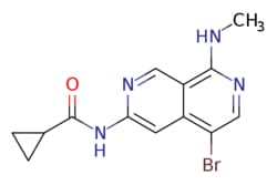 eMolecules​ JW PharmLab LLC / Cyclopropanecarboxylic acid (5-bromo-8-methylamino-[27]naphthyridin-3-yl)-amide