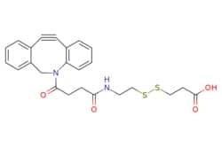 eMolecules​&nbsp;Broadpharm / DBCO-S-S-acid / 100mg / 713699663 / BP-28037 / 95.000 / 2749426-25-1 / [null] / 468.590 / C24H24N2O4S2