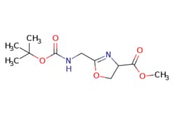 eMolecules​ ChemScene / Methyl 2-(((tert-butoxycarbonyl)amino)methyl)-45-dihydrooxazole-4-carboxylate