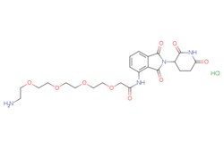 eMolecules​&nbsp;Medchem Express / Pomalidomide-amino-PEG4-NH2 (hydrochloride) / 25mg / 705860861 / HY-138859A /  / 2331259-45-9 / [null] / 542.970 / C23H31ClN4O9