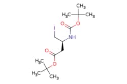 eMolecules​&nbsp;AstaTech / TERT-BUTYL (S)-3-(BOC-AMINO)-4-IODOBUTANOATE / 0.1g / 705367998 / AC4814 / 95.000 / 1802736-56-6 / MFCD27500655 / 385.242 / C13H24INO4