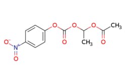 eMolecules​&nbsp;101623-68-1 | 1-(((4-NITROPHENOXY)CARBONYL)OXY)ETHYL ACETATE | AstaTech | MFCD27940873 | 269.209 | C11H11NO7 | 98.000 | CC(OC(C)=O)OC(=O)Oc1ccc(cc1)[N+]([O-])=O | 0.1g | 704975652