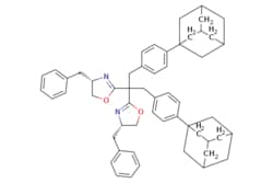 eMolecules​&nbsp;Ambeed / (4S4S)-22-(13-Bis(4-(adamantan-1-yl)phenyl)propane-22-diyl)bis(4-benzyl-45-dihydrooxazole) / 250mg / 696731484 / A1501027 /  / 2757085-43-9 / [null] / 783.113 / C55H62N2O2