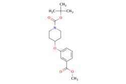eMolecules​&nbsp;AstaTech / TERT-BUTYL 4-(3-(METHOXYCARBONYL)PHENOXY)PIPERIDINE-1-CARBOXYLATE / 0.1g / 686063433 / E77839 / 95.000 / 917903-68-5 / [null] / 335.400 / C18H25NO5