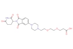 eMolecules​&nbsp;2797430-20-5 | Medchem Express |  Thalidomide-Piperazine-PEG2-COOH |  25mg | 602878456 | HY-138781 | 502.524 |  C24H30N4O8