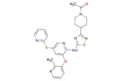 eMolecules​&nbsp;Medchem Express / AR453588 / 5mg / 599150678 / HY-133127 /  / 1065609-00-8 / [null] / 519.640 / C25H25N7O2S2
