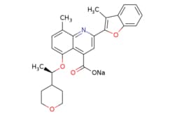 eMolecules​&nbsp;2095064-06-3 | Medchem Express |  Posenacaftor (sodium) |  5mg | 596608012 | HY-109187A | 467.497 |  C27H26NNaO5