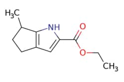 eMolecules​&nbsp;AstaTech / ETHYL 6-METHYL-1456-TETRAHYDROCYCLOPENTA[B]PYRROLE-2-CARBOXYLATE / 0.1g / 593998556 / E70267 / 95.000 / 1207198-75-1 / [null] / 193.246 / C11H15NO2