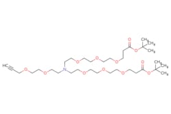 eMolecules​ Broadpharm / N-(Propargyl-PEG2)-N-bis(PEG3-t-butyl ester) /