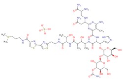 eMolecules​&nbsp;AstaTech / BLEOMYCIN SULFATE / 50mg / 589772927 / 41193 / 97.000 / 9041-93-4 / [null] / 1512.620 / C55H85N17O25S4