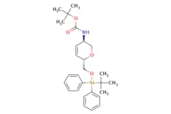 eMolecules​ Pharmablock / tert-butyl N-[(3R6S)-6-[(tert-butyldiphenylsilyl)oxy]methyl-36-dihydro-2H-pyran-3-yl]carbamate