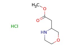 eMolecules​&nbsp;JW PharmLab LLC / Morpholin-3-yl-acetic acid methyl ester hydrochloride / 500mg / 586132051 / 53R0002S / 97.000 / 1187929-21-0 / MFCD11506160 / 195.640 / C7H14ClNO3