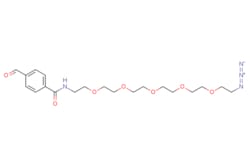 eMolecules​&nbsp;Broadpharm / Ald-Ph-PEG5-azide / 100mg / 573896581 / BP-23780 /  / 2566404-73-5 / [null] / 438.481 / C20H30N4O7