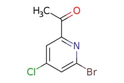 eMolecules​&nbsp;Ambeed / 1-(6-Bromo-4-chloropyridin-2-yl)ethanone / 1g / 572973373 / A577063 /  / 1060815-77-1 / MFCD13189349 / 234.480 / C7H5BrClNO