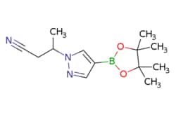 eMolecules​&nbsp;ChemScene / 3-(4-(4455-Tetramethyl-132-dioxaborolan-2-yl)-1H-pyrazol-1-yl)butanenitrile / 100mg / 569144937 / CS-0085609 / 0.000 / 1233526-43-6 / [null] / 261.130 / C13H20BN3O2