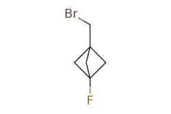 eMolecules​&nbsp;Pharmablock / 1-(bromomethyl)-3-fluoro-bicyclo[1.1.1]pentane / 25mg / 551310321 / PBZ5714 / 0.000 / 2168405-39-6 / [null] / 179.032 / C6H8BrF