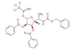 eMolecules​ ChemScene / (2R3R4R)-2-((S)-1-(((Benzyloxy)carbonyl)amino)ethyl)-5-(222-trichloro-1-iminoethoxy)tetrahydrofuran-34-diyl
