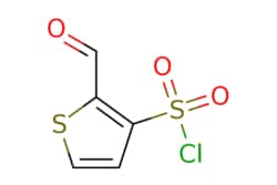 eMolecules​&nbsp;AstaTech / 2-FORMYLTHIOPHENE-3-SULFONYL CHLORIDE / 0.1g / 529012600 / AT16946 / 95.000 / 2138205-82-8 / [null] / 210.650 / C5H3ClO3S2