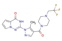 eMolecules​&nbsp;2093421-02-2 | Medchem Express |  QM385 |  5mg | 518570976 | HY-114388 | 409.373 |  C17H18F3N7O2