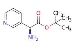 eMolecules​&nbsp;JW PharmLab LLC / (S)-Pyridin-3-yl-glycine tert-butyl ester / 50mg / 517671571 / 15R0625 / 97.000 / 2349817-23-6 / [null] / 208.261 / C11H16N2O2