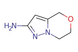 eMolecules​&nbsp;AstaTech / 67-DIHYDRO-4H-PYRAZOLO[51-C][14]OXAZIN-2-AMINE / 0.1g / 507839535 / 55313 / 95.000 / 1333508-93-2 / MFCD24387322 / 139.158 / C6H9N3O