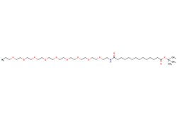 eMolecules​&nbsp;Broadpharm / 13-(Azide-PEG9-ethylcarbamoyl)tridecanoic t-butyl ester / 50mg / 490840932 / BP-24394 / 98.000 /  / [null] / 779.026 / C38H74N4O12