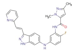 eMolecules​&nbsp;Medchem Express / AG-13958 / 5mg / 485251495 / HY-15492 /  / 319460-94-1 / MFCD17017756 / 467.508 / C26H22FN7O