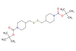 eMolecules​&nbsp;AstaTech / DI-TERT-BUTYL 44-(DISULFANEDIYLBIS(METHYLENE))BIS(PIPERIDINE-1-CARBOXYLATE) / 0.25g / 458236394 / C14740 / 95.000 / 1417793-96-4 / MFCD22631788 / 460.690 / C22H40N2O4S2