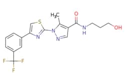 eMolecules​&nbsp;Medchem Express / RWJ 50271 / 5mg / 455325979 / HY-110086 /  / 162112-37-0 / MFCD00938572 / 410.420 / C18H17F3N4O2S