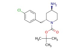 eMolecules​&nbsp;JW PharmLab LLC / (2R4S)-tert-butyl 4-amino-2-(4-chlorobenzyl)piperidine-1-carboxylate / 50mg / 452545329 / 60R1118 / 96.000 / 2306253-85-8 / [null] / 324.850 / C17H25ClN2O2