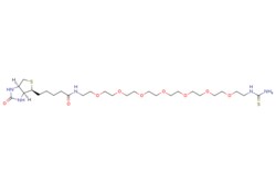 eMolecules​&nbsp;2353409-59-1 | Biotin-PEG7-thiourea | Broadpharm653.850 | C27H51N5O9S2 | 98.000 | NC(=S)NCCOCCOCCOCCOCCOCCOCCOCCNC(=O)CCCC[C@@H]1SC[C@@H]2NC(=O)N[C@H]12 | 10mg | 448298288