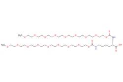 eMolecules​&nbsp;Broadpharm / (S)-26-Bis-(m-PEG8)-amidohexanoic acid / 100mg / 445408939 / BP-24221 /  / 2353409-77-3 / [null] / 967.110 / C42H82N2O22