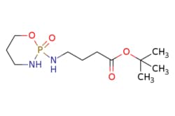 eMolecules​&nbsp;2279944-64-6 | Cyclophosphamide-C4-tert butyl ester | Broadpharm278.289 | C11H23N2O4P | 0.000 | CC(C)(C)OC(=O)CCCNP1(=O)NCCCO1 | 100mg | 445408899