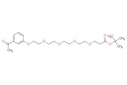 eMolecules​&nbsp;Broadpharm / m-acetylphenyl-PEG5-t-butyl ester / 250mg / 353441859 / BP-23741 / 98.000 / 2110448-95-6 / MFCD31380404 / 440.533 / C23H36O8