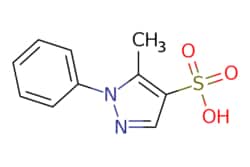 eMolecules​&nbsp;AstaTech / 5-METHYL-1-PHENYL-1H-PYRAZOLE-4-SULFONIC ACID / 0.25g / 342442988 / FD10553 / 95.000 / 1353503-21-5 / MFCD21090837 / 238.260 / C10H10N2O3S