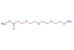 eMolecules​&nbsp;Broadpharm / Aminooxy-PEG3-methyl ester / 100mg / 340376915 / BP-23527 / 98.000 / 2086689-03-2 / MFCD30723260 / 251.279 / C10H21NO6