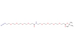 eMolecules​ Broadpharm / Azido-(amido-PEG8)-t-butyl ester / 100mg / 311074550