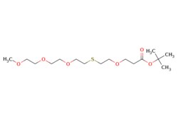eMolecules​&nbsp;Broadpharm / m-PEG3-S-PEG1-t-butyl ester / 250mg / 303671220 / BP-23152 / 98.000 / 2365419-97-0 / MFCD29764331 / 352.490 / C16H32O6S