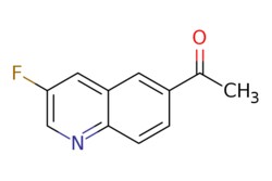 eMolecules​&nbsp;AstaTech / 1-(3-FLUOROQUINOLIN-6-YL)ETHANONE / 0.1g / 296383160 / K10029 / 95.000 / 1956331-78-4 / MFCD29059311 / 189.189 / C11H8FNO