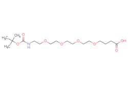 eMolecules​&nbsp;Broadpharm / t-Boc-N-amido-PEG4-(CH2)3CO2H / 50mg / 296213765 / BP-22130 / 98.000 / 1416777-48-4 / MFCD27977493 / 379.450 / C17H33NO8