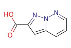 eMolecules​&nbsp;AstaTech / PYRAZOLO[15-B]PYRIDAZINE-2-CARBOXYLIC ACID / 0.1g / 290677104 / P12344 / 95.000 / 53902-75-3 / MFCD18381193 / 163.136 / C7H5N3O2