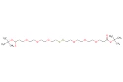 eMolecules​&nbsp;Broadpharm / t-BuO2C-PEG3-SS-PEG3-CO2tBu / 250mg / 282987757 / BP-22789 / 98.000 /  / MFCD28950759 / 586.800 / C26H50O10S2