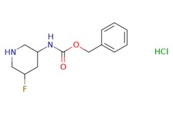 eMolecules​&nbsp;AstaTech / BENZYL 5-FLUOROPIPERIDIN-3-YLCARBAMATE HCL / 0.1g / 268501723 / 72783 / 95.000 / 1356342-49-8 / MFCD21601932 / 288.750 / C13H18ClFN2O2