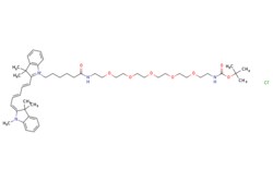 eMolecules​&nbsp;Broadpharm / Cy5-PEG5-NHBoc / 10mg / 263744685 / BP-22349 / 96.000 /  / MFCD28142459 / 881.590 / C49H73ClN4O8