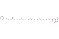 eMolecules​&nbsp;Broadpharm / SPDP-PEG8-NHS ester / 100mg / 229582559 / BP-21933 / 95.000 / 1252257-56-9 / MFCD13185003 / 735.860 / C31H49N3O13S2