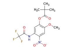 eMolecules​&nbsp;Broadpharm / 5-(222-trifluoroacetamido)-2-methoxy-4-nitrophenyl pivalate / 500mg / 229582348 / BP-22030 / 97.000 / 660870-17-7 / MFCD27635168 / 364.277 / C14H15F3N2O6