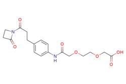 eMolecules​ Broadpharm / [2-(4-[3-Oxo-3-(2-oxo-azetidin-1-yl)-propyl]-phenylcarbamoyl-methoxy)-ethoxy]-acetic
